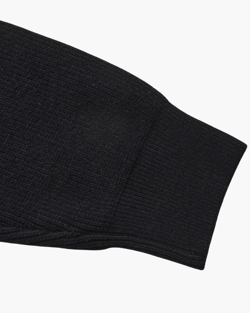 Refined Half-Zip Strick Pullover
