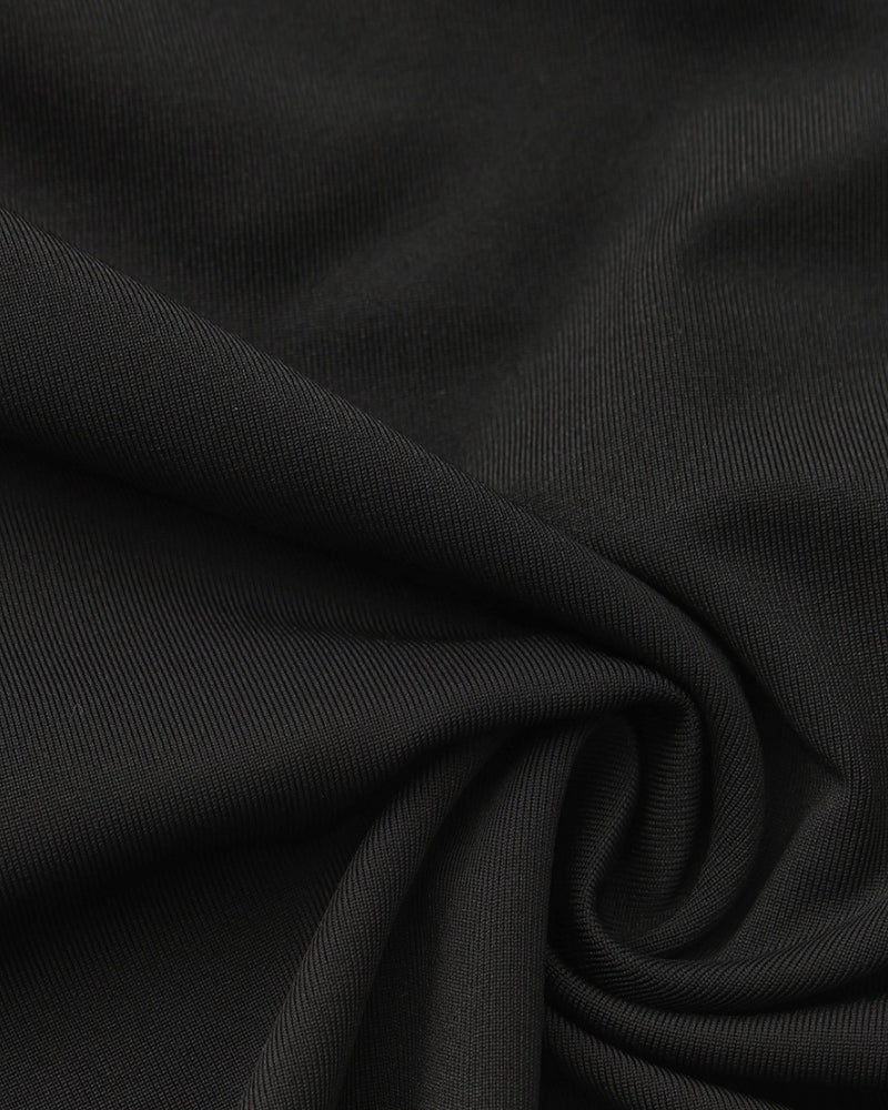One-Shoulder Bodycon Long Kleid