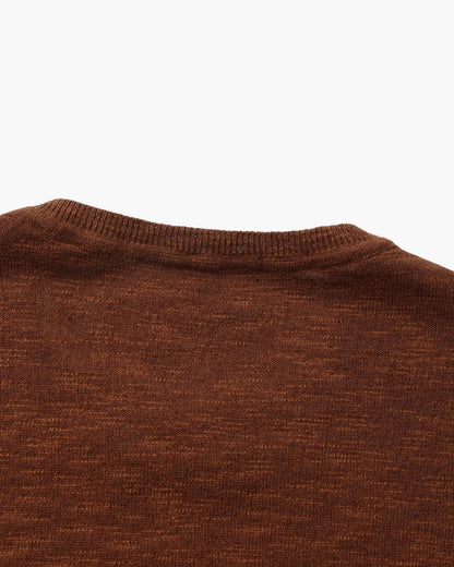 Leinen Baumwolle Essential Crewneck