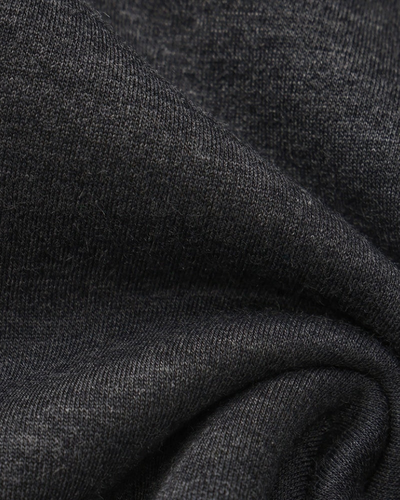 Klassisch Modal Blend Crewneck Sweatshirt