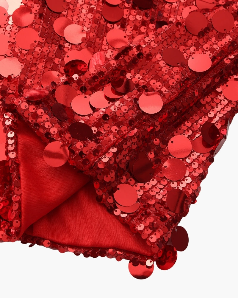 Sequin Party Mini Kleid