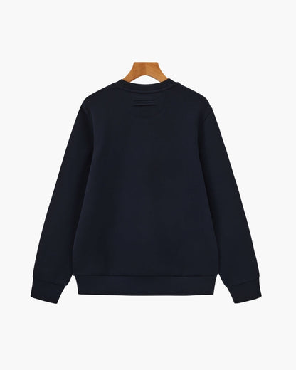 Klassisch Modal Blend Crewneck Sweatshirt