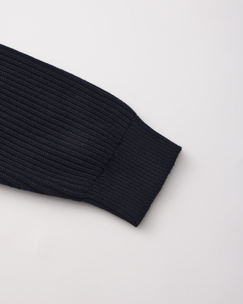 Rib Strick Crewneck