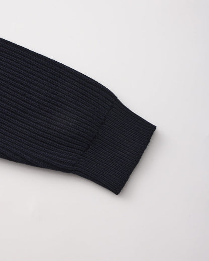 Rib Strick Crewneck