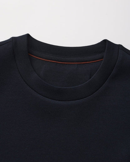 Klassisch Modal Blend Crewneck Sweatshirt