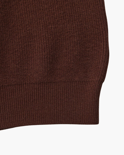 Refined Half-Zip Strick Pullover