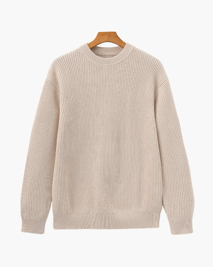 Rib Strick Crewneck