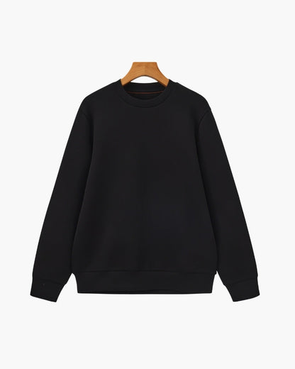 Klassisch Modal Blend Crewneck Sweatshirt