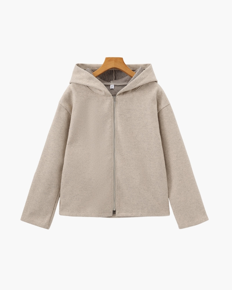 Marlow Wool Zip Mantel