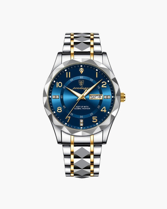 Klassisch Two-Tone Steel Uhr