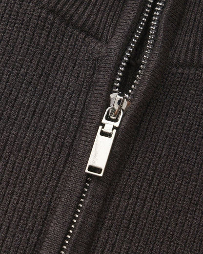 Refined Half-Zip Strick Pullover