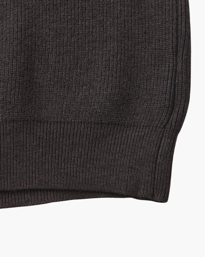 Refined Half-Zip Strick Pullover
