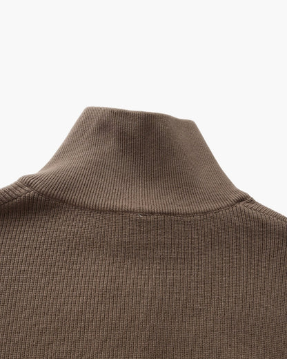 Refined Half-Zip Strick Pullover