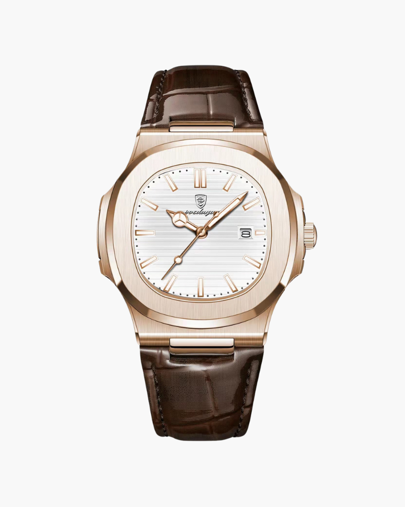 Lisbon Leder Uhr