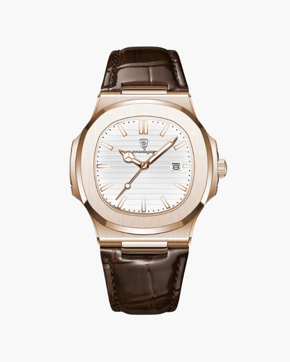 Lisbon Leder Uhr