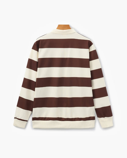 Vintage Stripe Rugby Poloshirt