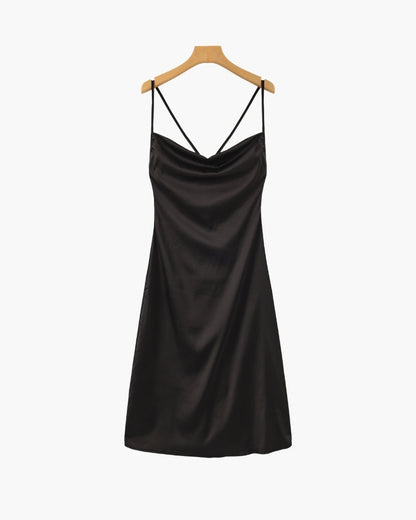 Old Money Seide Slip Kleid