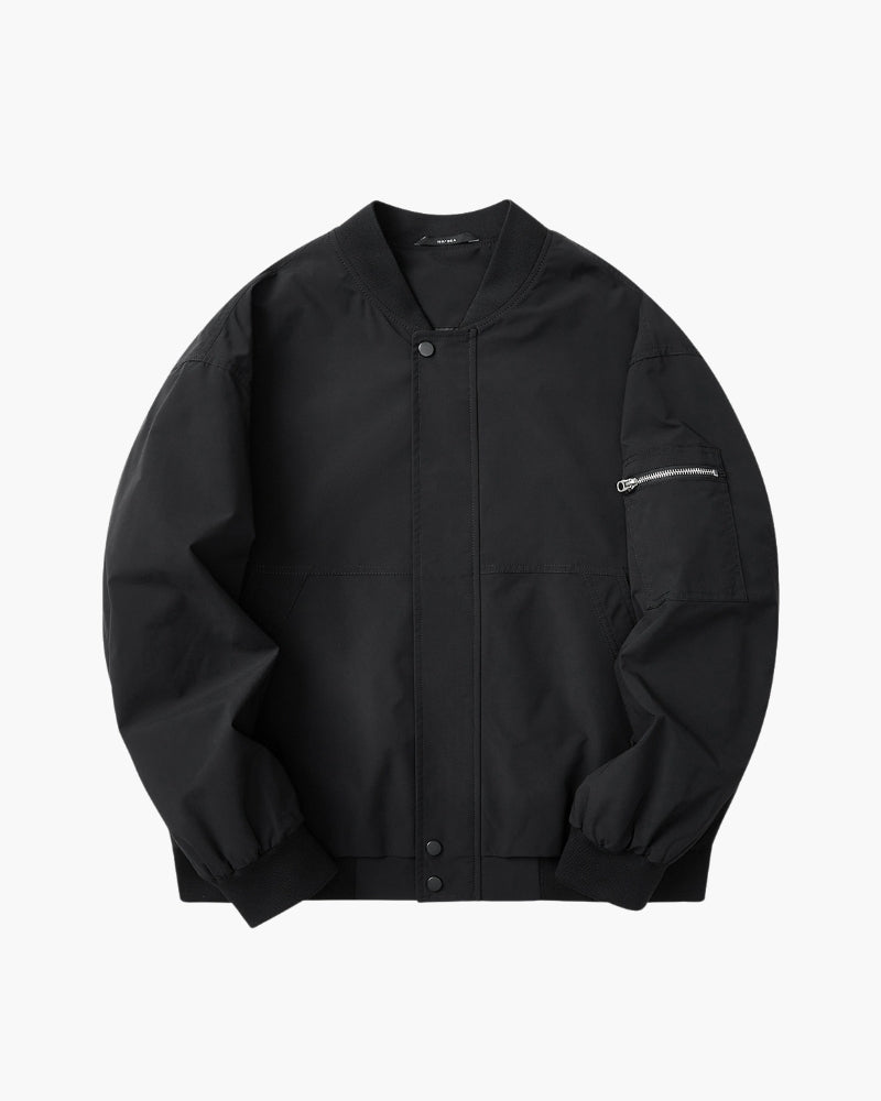 Minimalist Bomber Jacke