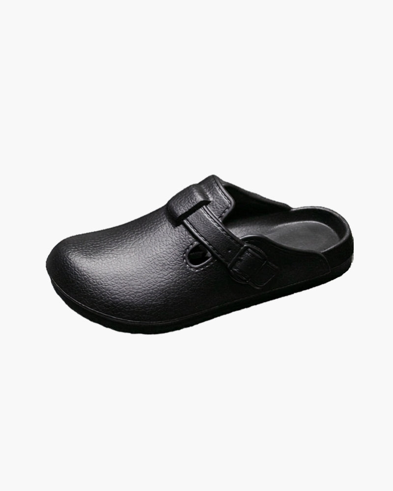 Klassisch Waterproof Buckle Clogs