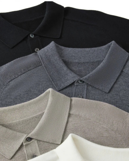 100% Premium Wool Poloshirt