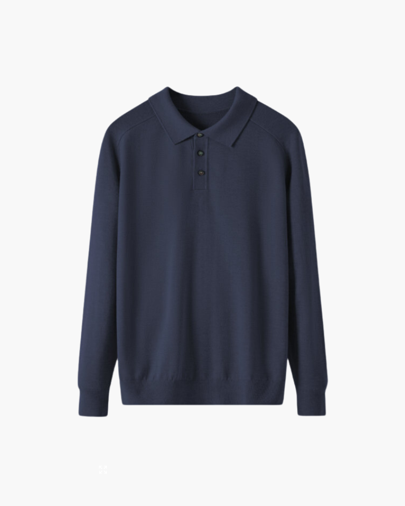 100% Premium Wool Poloshirt