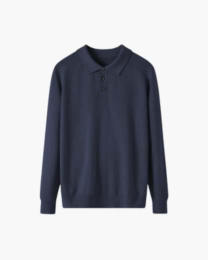 100% Premium Wool Poloshirt