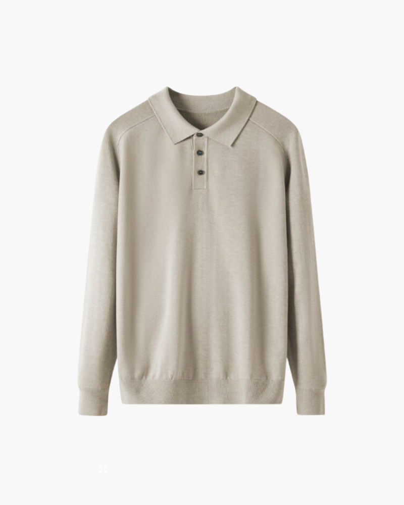 100% Premium Wool Poloshirt