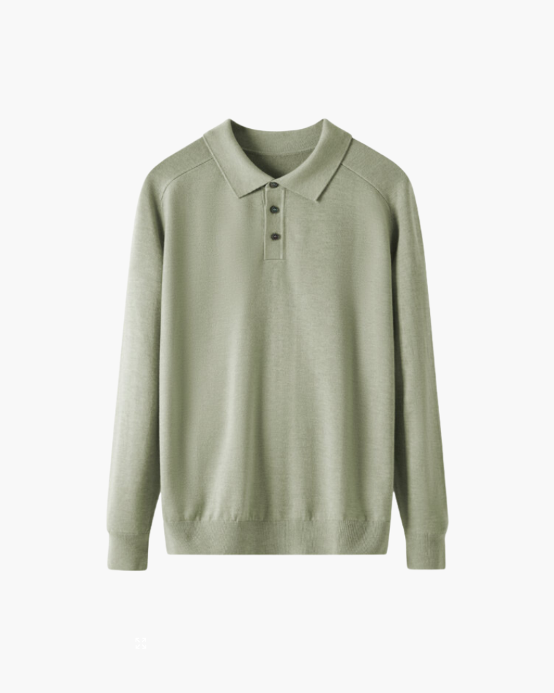 100% Premium Wool Poloshirt