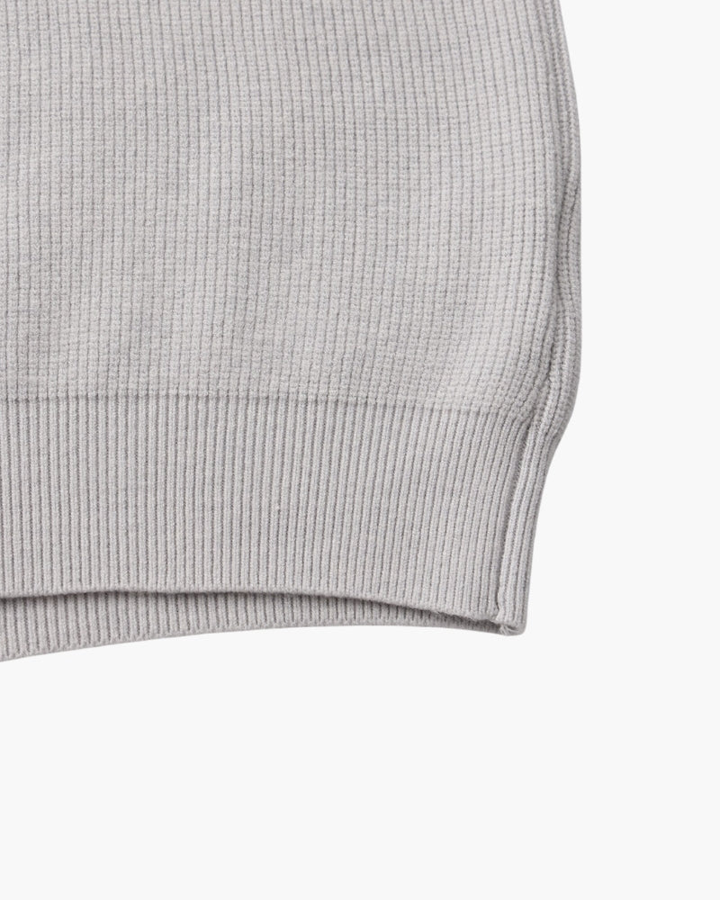 Refined Half-Zip Strick Pullover