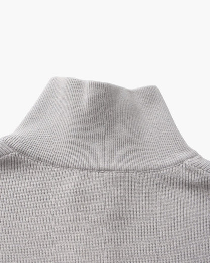 Refined Half-Zip Strick Pullover