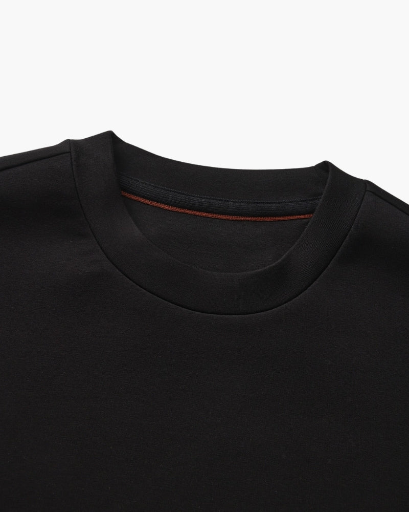 Klassisch Modal Blend Crewneck Sweatshirt