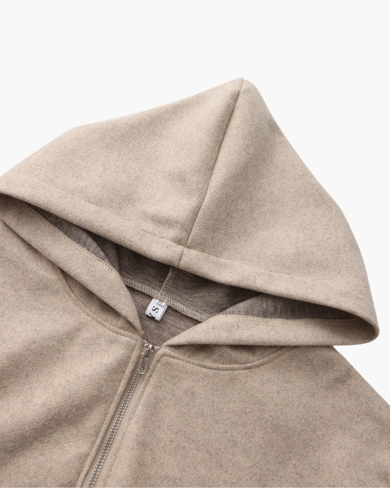 Marlow Wool Zip Mantel