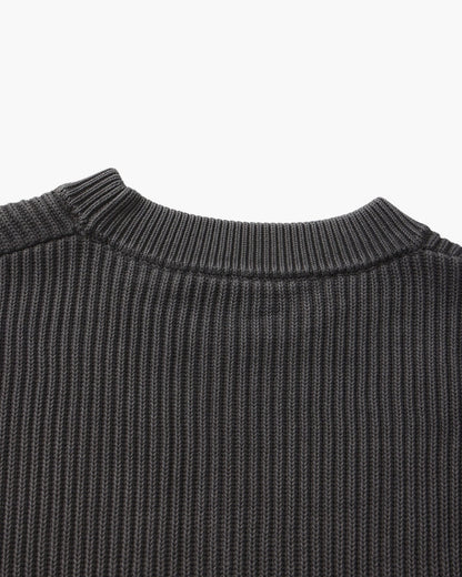 Rib Strick Crewneck