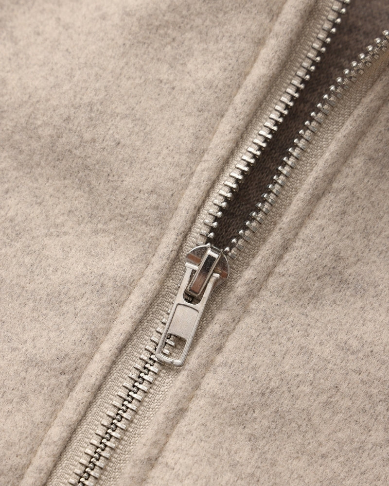 Marlow Wool Zip Mantel