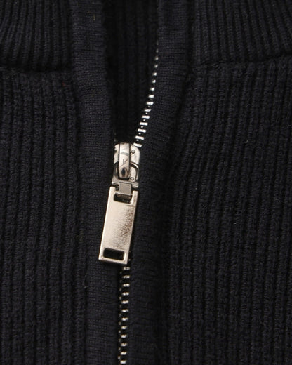 Refined Half-Zip Strick Pullover