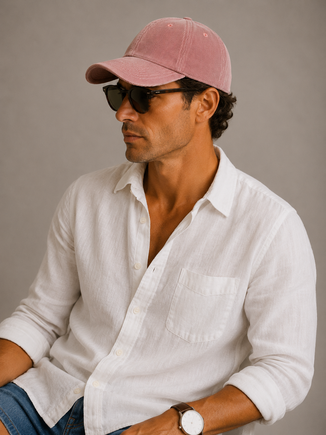 Klassisch Cord Cap