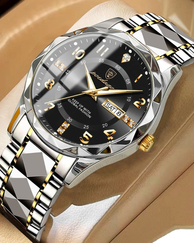 Klassisch Two-Tone Steel Uhr