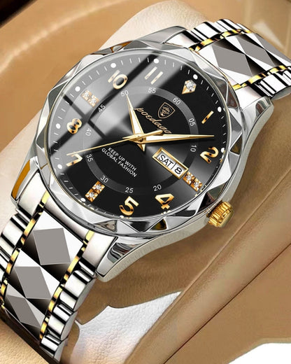 Klassisch Two-Tone Steel Uhr