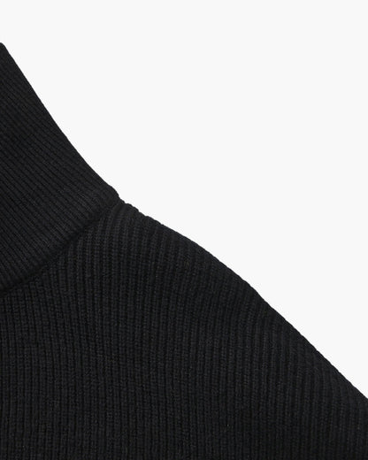 Refined Half-Zip Strick Pullover