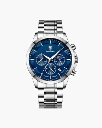 Precision Chronograph Steel Uhr