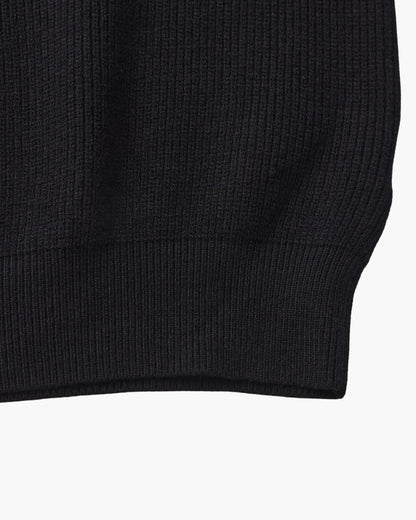 Refined Half-Zip Strick Pullover