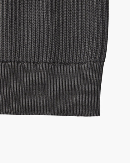 Rib Strick Crewneck