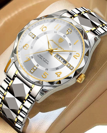 Klassisch Two-Tone Steel Uhr