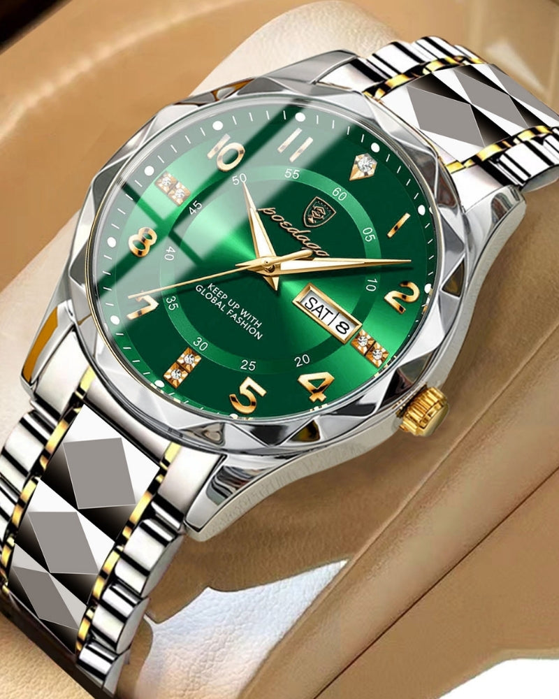 Klassisch Two-Tone Steel Uhr