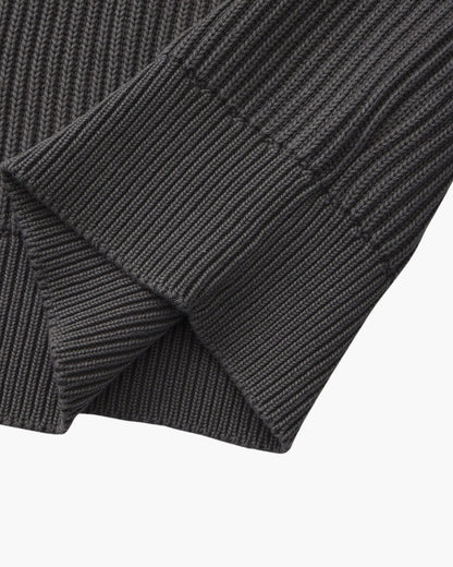 Rib Strick Crewneck