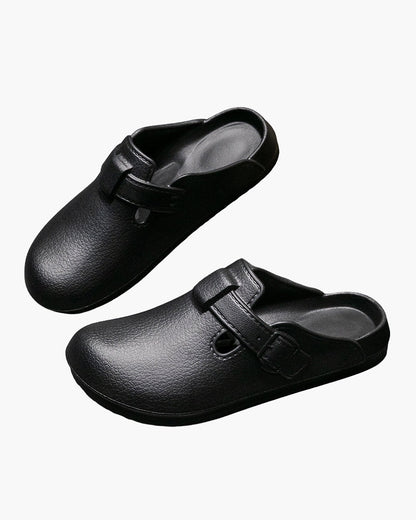 Klassisch Waterproof Buckle Clogs