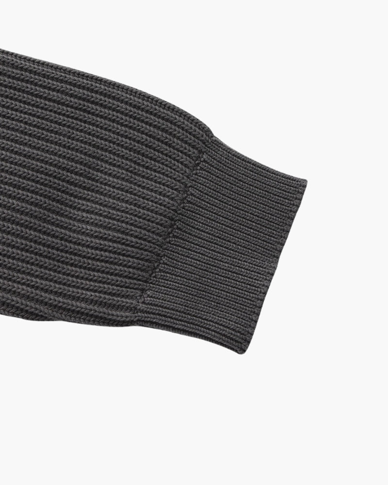 Rib Strick Crewneck