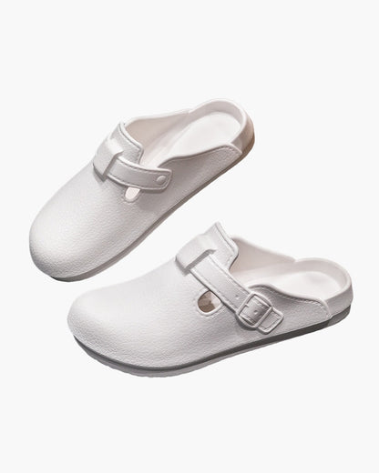 Klassisch Waterproof Buckle Clogs