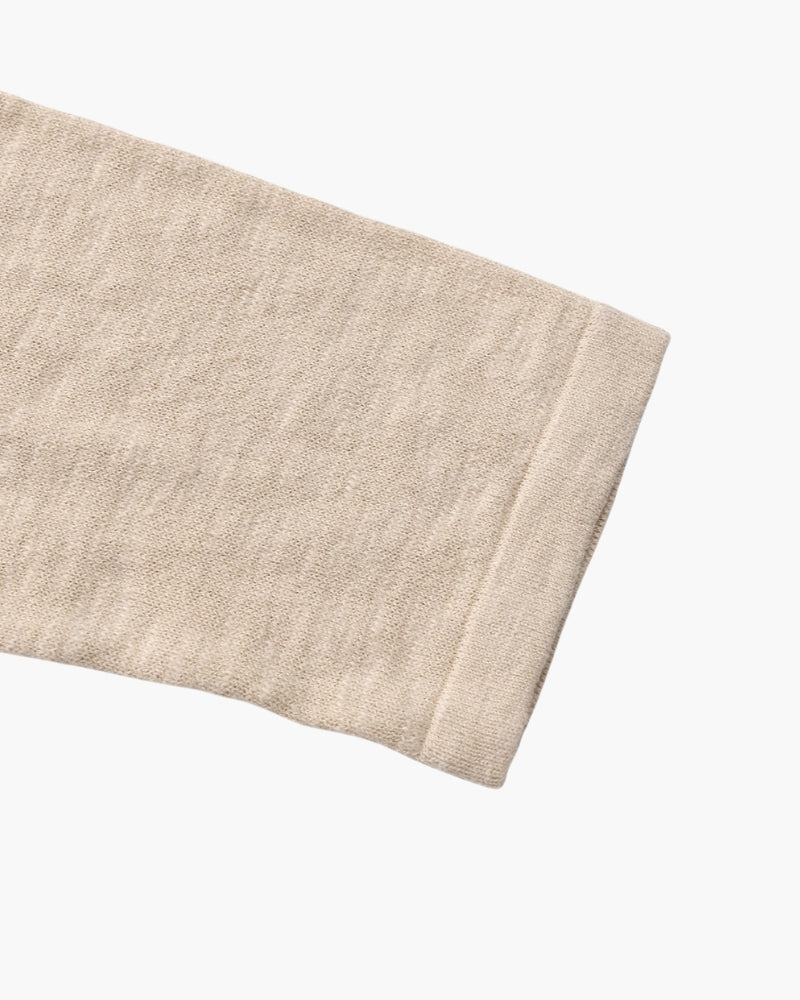 Leinen Baumwolle Essential Crewneck