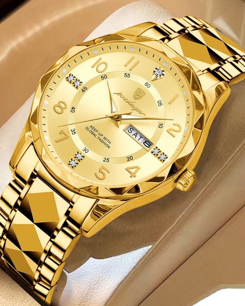 Klassisch Two-Tone Steel Uhr